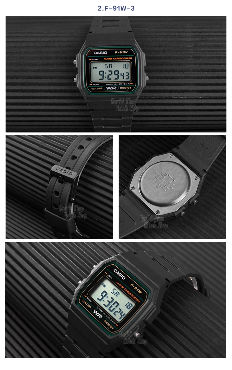 Casio Watch Men Top Luxur Set Military LED Relogio Digital Watch Sport Waterproof Quartz Men Watch Neutral Watches F91W Series