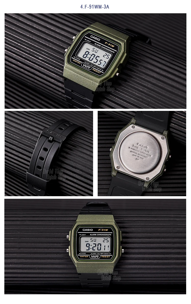 Casio Watch Men Top Luxur Set Military LED Relogio Digital Watch Sport Waterproof Quartz Men Watch Neutral Watches F91W Series