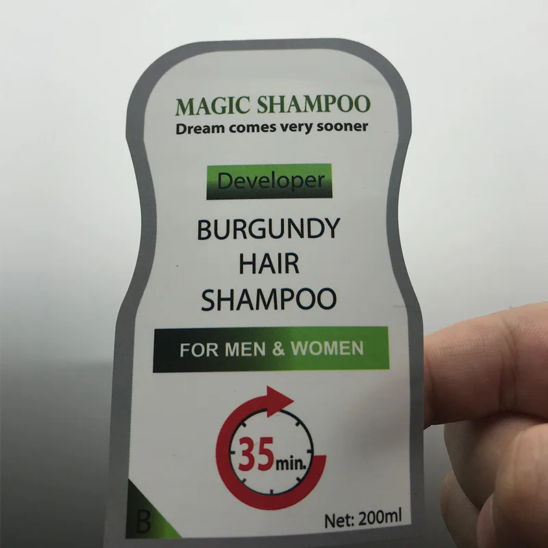 Customized Waterproof Vinyl Health Care Bottle Stikcers with Barcode Printed Matte Self Seal Packaging Labels for Plastic Jars