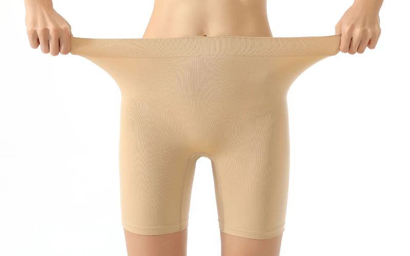 Women High Elasticity Safety Panty Plus Size Anti-Chafing Shorts Shapewear Underwear Slim Shaping Boxer Briefs NK0010