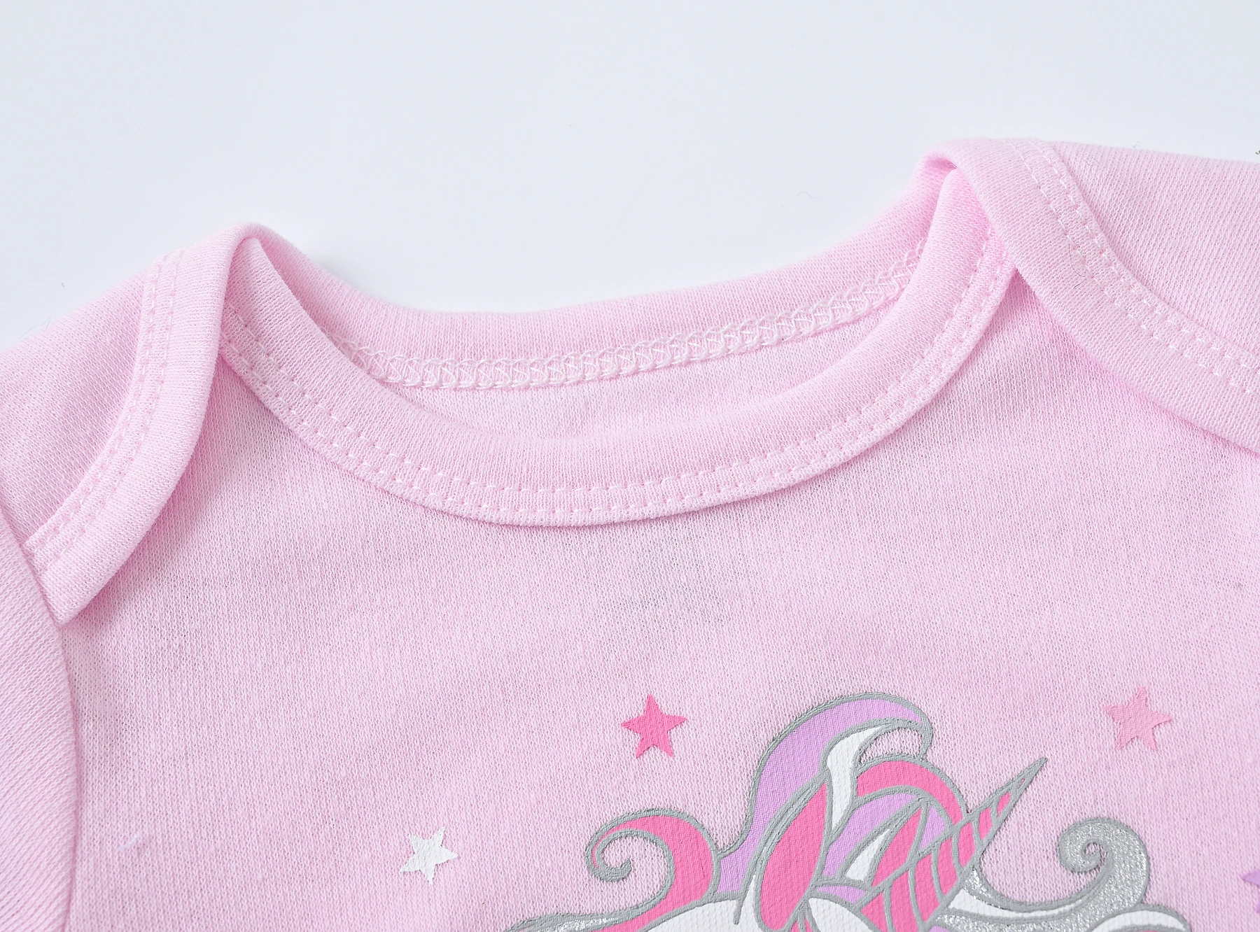 3/6 pcs a lot Baby Girls Clothes  pour nouveaux Cotton Short Sleeve Girl Bodysuit 0-12 Months Newborn Boys Clothing Toddler