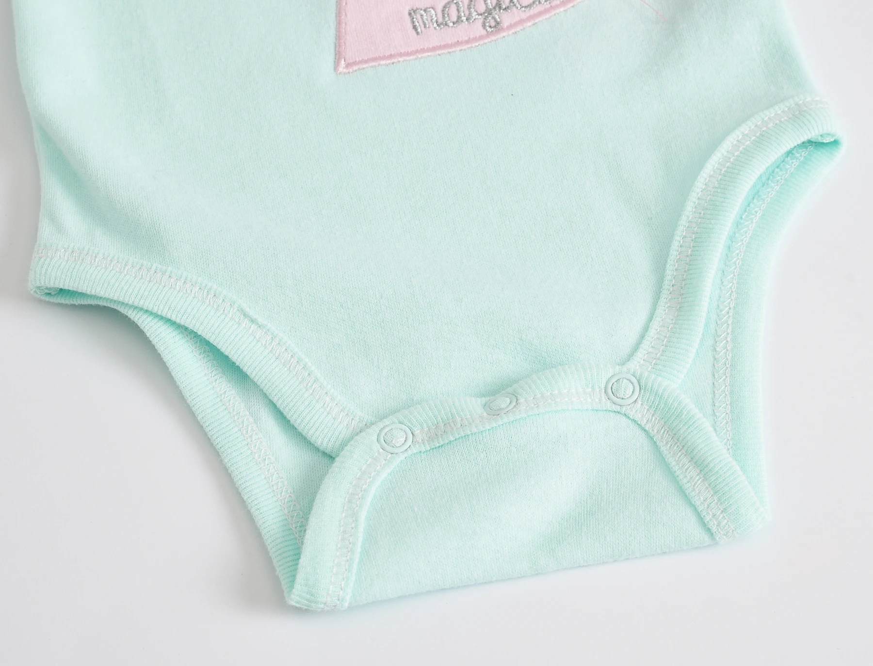 3/6 pcs a lot Baby Girls Clothes  pour nouveaux Cotton Short Sleeve Girl Bodysuit 0-12 Months Newborn Boys Clothing Toddler