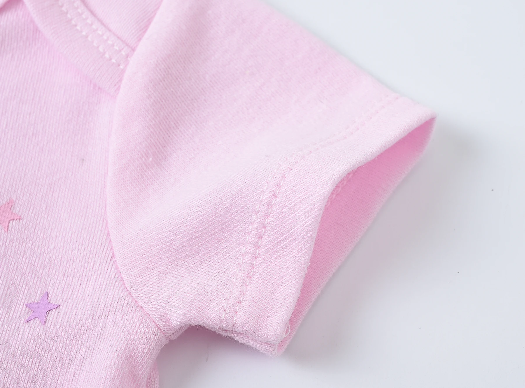 3/6 pcs a lot Baby Girls Clothes  pour nouveaux Cotton Short Sleeve Girl Bodysuit 0-12 Months Newborn Boys Clothing Toddler