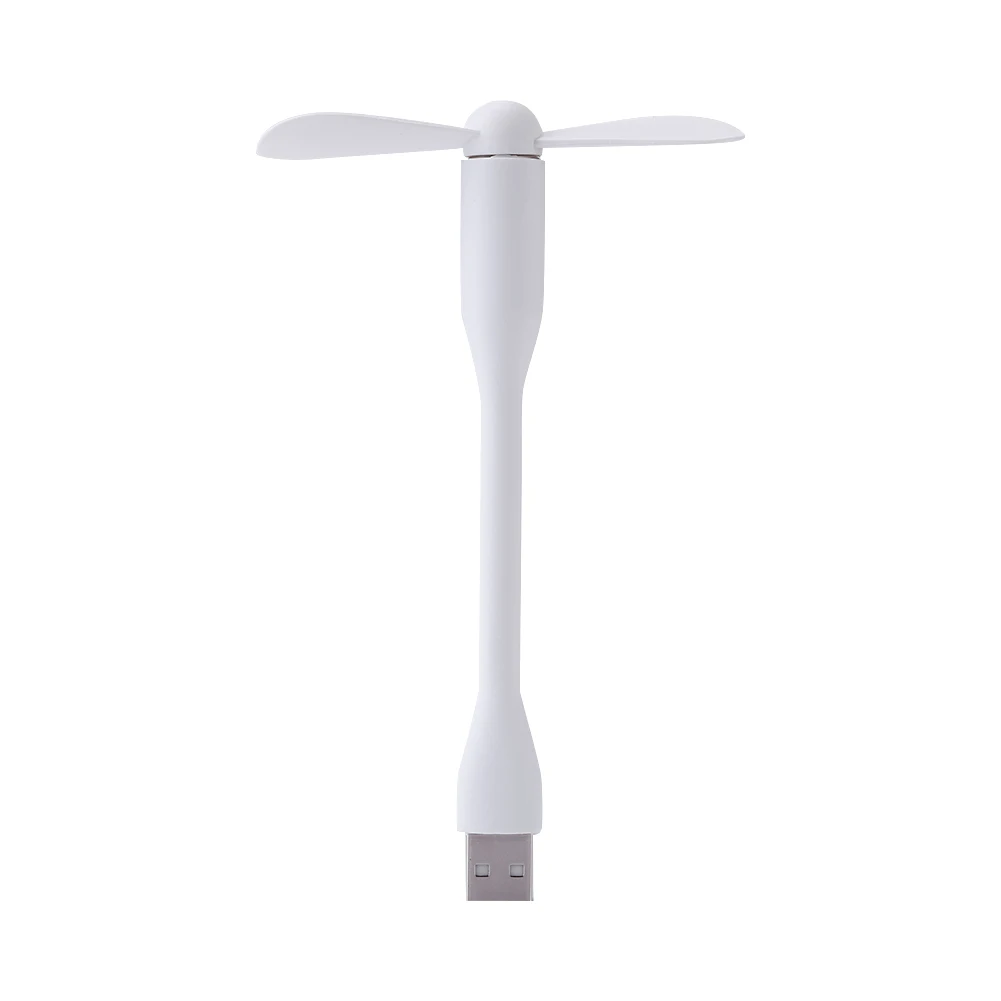 Mini USB Fan Flexible Bendable Fan For Power Bank Laptop PC AC Charger Portable Hand Cooling Fan For Computer Summer Gadget
