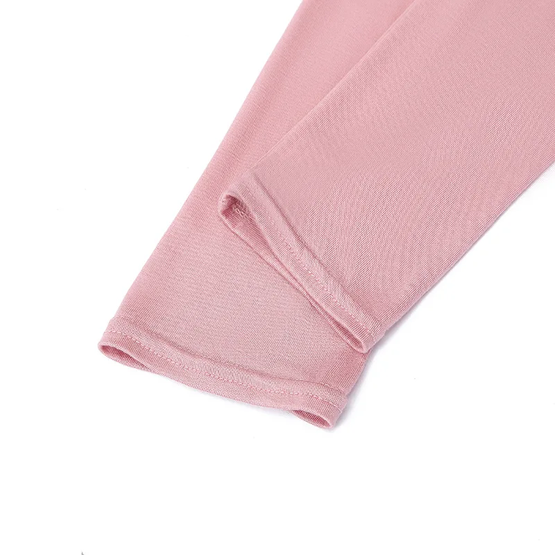 Islamic Cothing Lady Arm Sleeves Women Cotton Cover UV Sun Protection Muslim Fashion Modal Base Soft Stretch Ice Sleeve