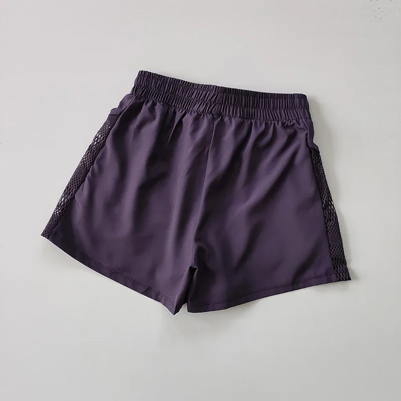 Women's Yoga Shorts High Waist Sport Fitness 2 in 1 Workout Shorts Running Pants Sports Shorts Casual Gym Quick Drying Shorts