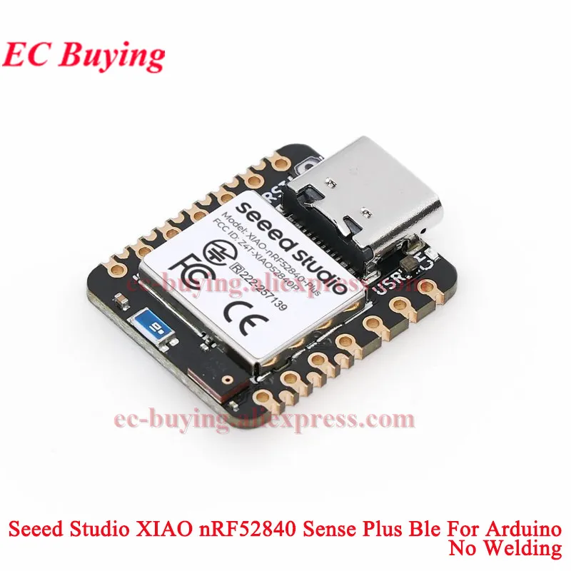 10Pcs/1pc Seeed Studio XIAO BLE NRF52840 SENSE Plus RP2040 Bluetooth-compatible Module For Arduino Nano Microcontroller