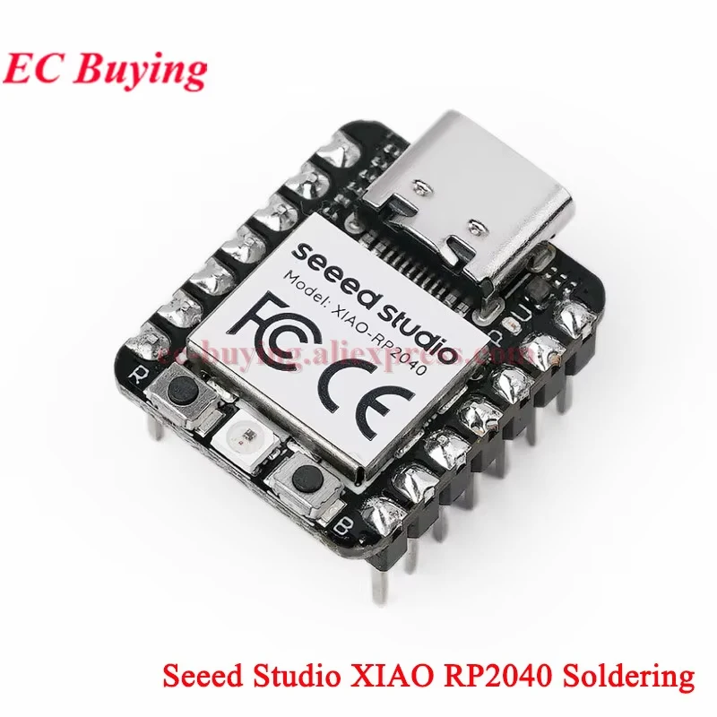 10Pcs/1pc Seeed Studio XIAO BLE NRF52840 SENSE Plus RP2040 Bluetooth-compatible Module For Arduino Nano Microcontroller