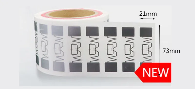 10PCS Long Range RFID UHF Tags Sticker Wet Inlay 860-960mhz Alien U7 EPC Global Gen2 ISO18000-6C