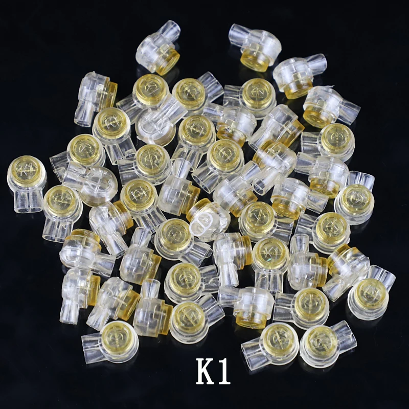 Rj45 Connector Crimp Connection Terminals K1 K2 K3 Connector Waterproof Wiring Ethernet Cable Telephone Cord Terminals