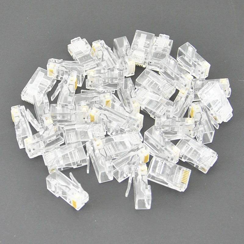Rj45 Connector Crimp Connection Terminals K1 K2 K3 Connector Waterproof Wiring Ethernet Cable Telephone Cord Terminals