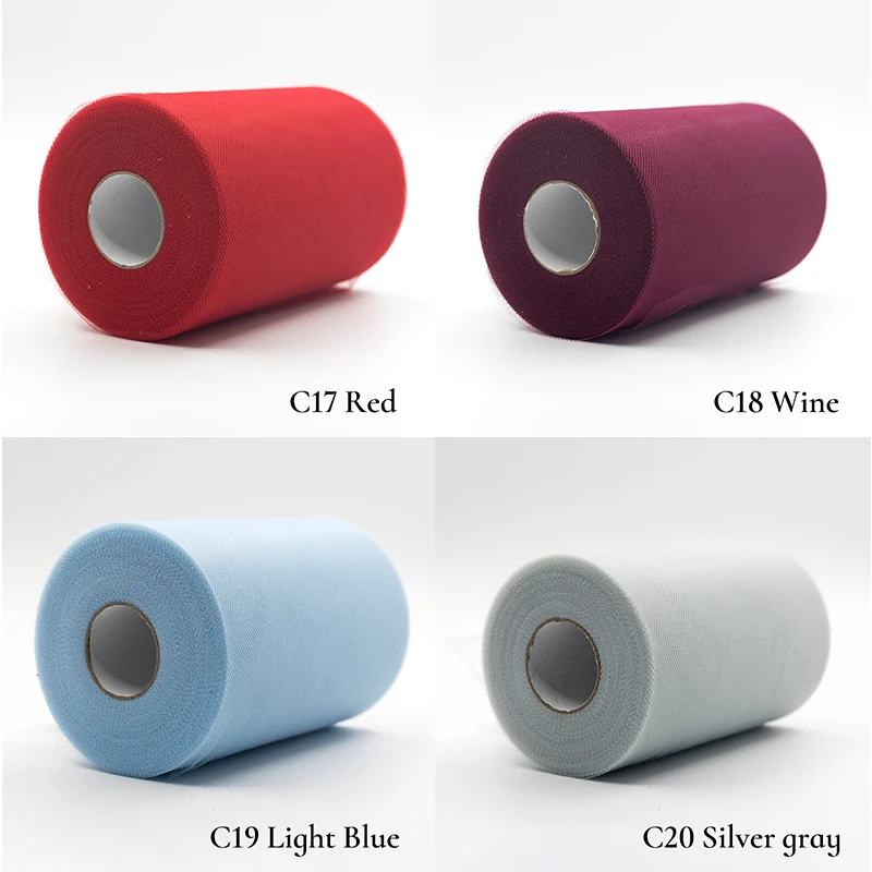 Tulle Roll 100 Yards Organza Wedding Decoration TUTU Baby Shower Tulle Roll 15cm Decoration Party And Events Engagement Decor