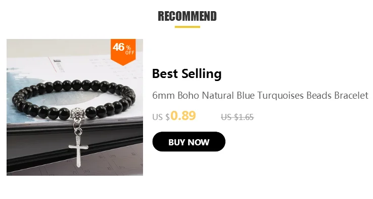 Charm Natural Stone Bracelet Cross Black Lava Matte Beaded Bracelets Handmade Men Women Prayer Fitness Chain Couple Jewelry Gift