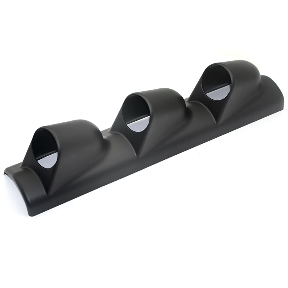 Dragon Gauge 2" 52mm Universal Black Single/Double /Triple Left/Right Hand Holes Dash Gauge Meter Pod Mount Holder