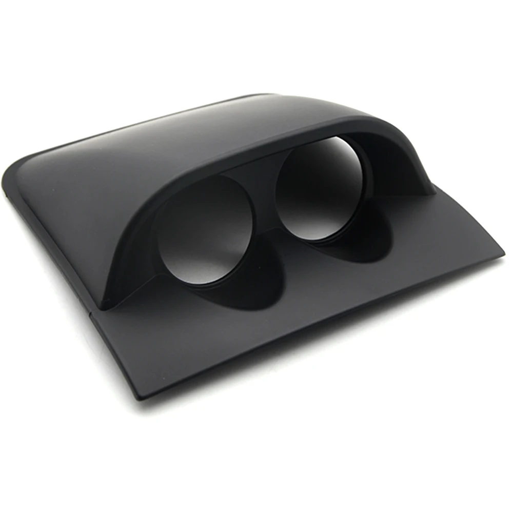 Dragon Gauge 2" 52mm Universal Black Single/Double /Triple Left/Right Hand Holes Dash Gauge Meter Pod Mount Holder
