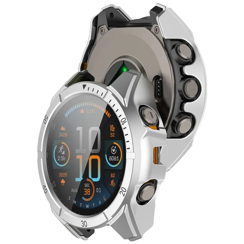 PC Case+Glass for Garmin Fenix 8 43mm 51mm 47mm Screen Protector Anti-scratch Film Bumper Protective Cover for Garmin Fenix 8