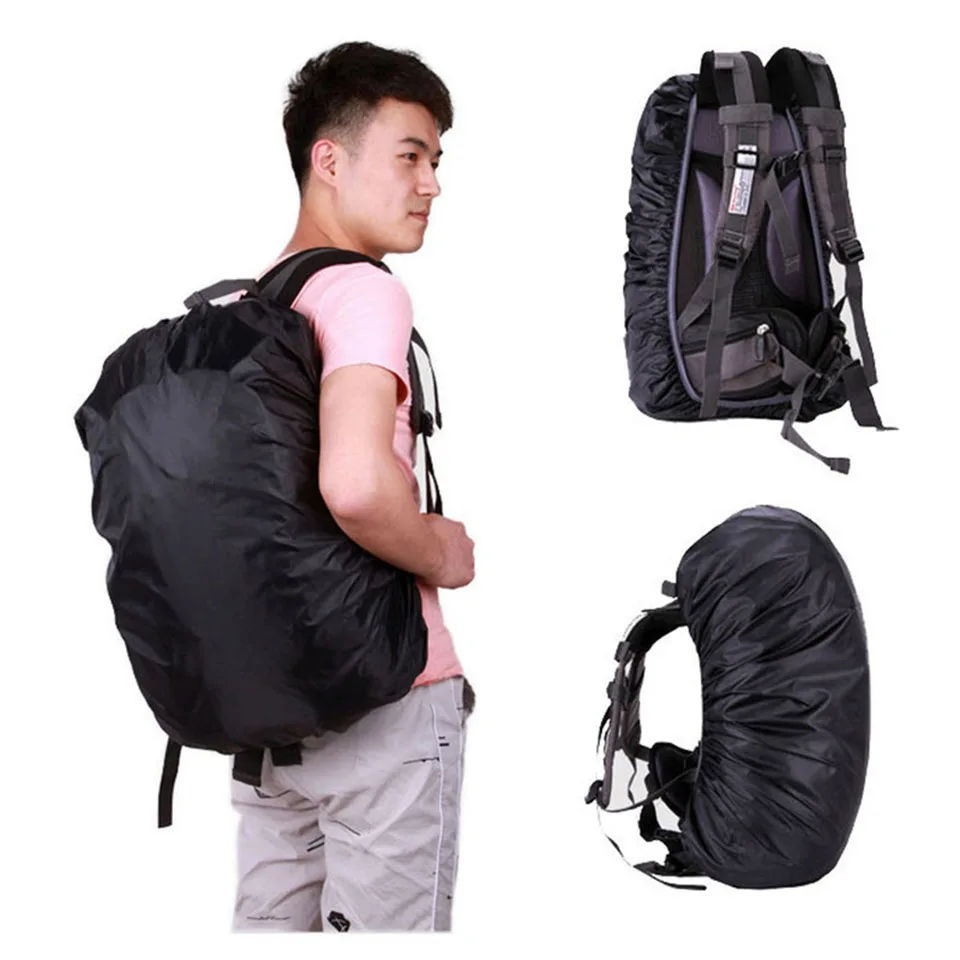 KoKossi 20-80L Lightweight Nylon Water Resistant Waterproof Backpack Outdoor Camping Hiking Travel Cycling Rain Cover Dust Cover