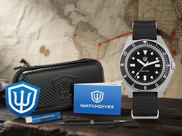Watchdives WD1972 Quartz Watch VH31 Sweep Seconds Movement Sapphire Crystal BGW9 Luminous 20Bar Waterproof Vintage Men Watches