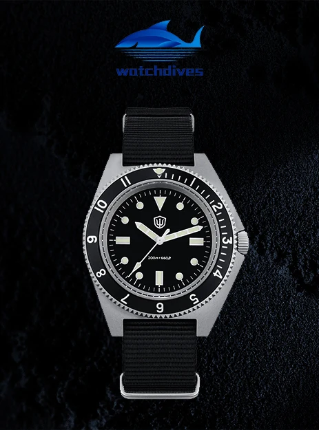 Watchdives WD1972 Quartz Watch VH31 Sweep Seconds Movement Sapphire Crystal BGW9 Luminous 20Bar Waterproof Vintage Men Watches