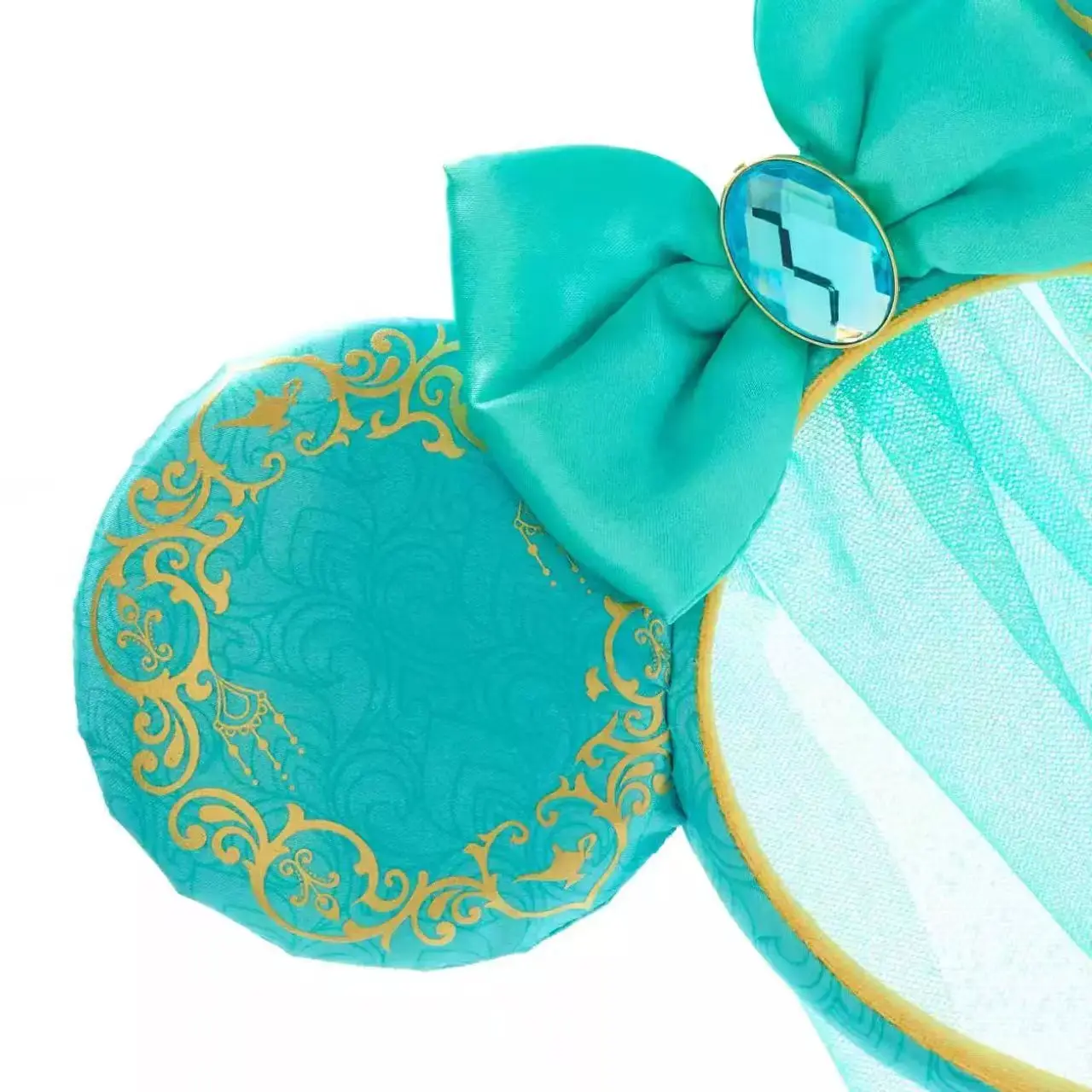 2025 Disney Princess Seris Mickey Mouse Headband Disneyland Minnie Ears PU Leather Headwear Children Girl Toys Decoration