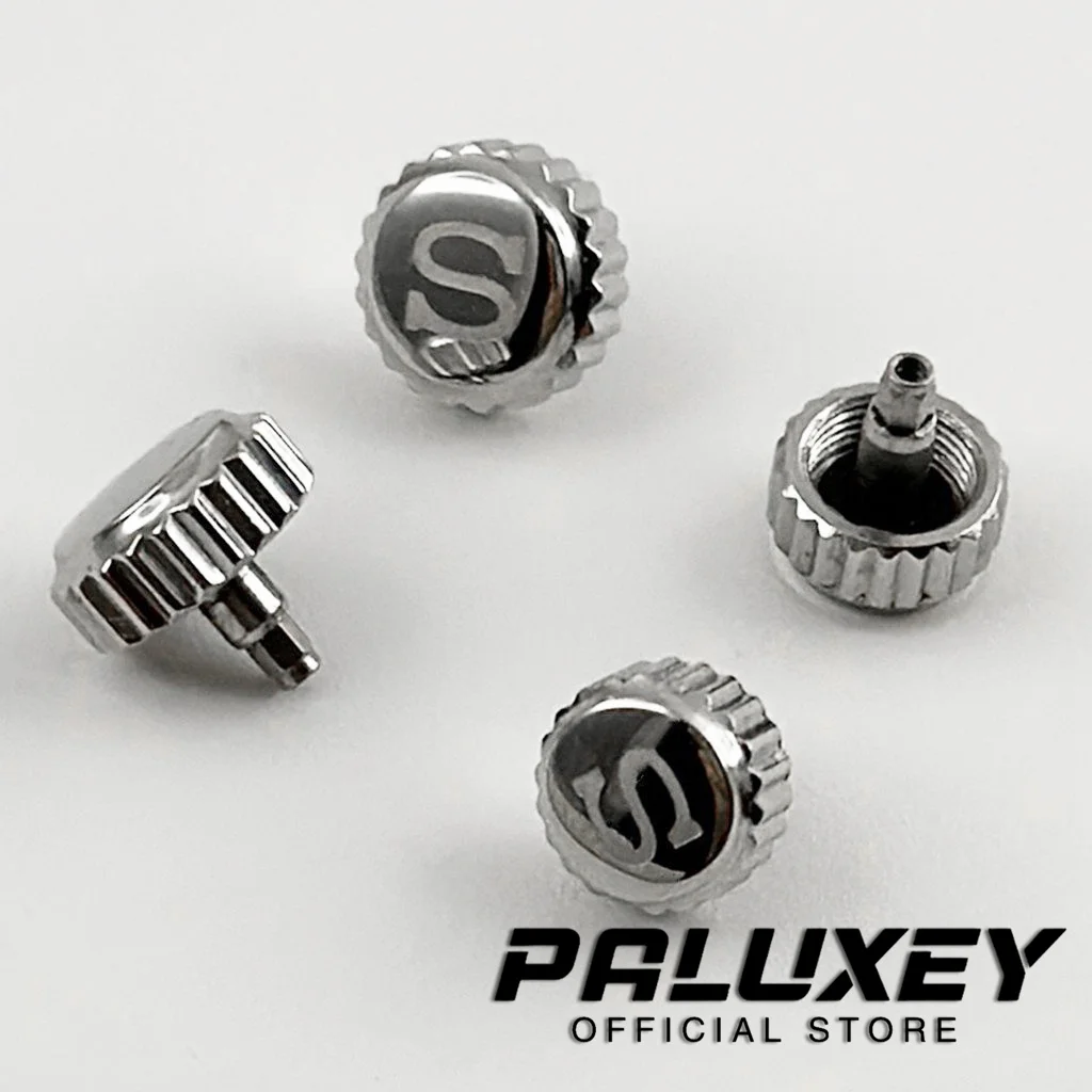 NH35 S Crown High Quality Log Case Crown S Crown Fit NH34 NH35 NH36 NH38 NH70 NH72 Watch Crown Stainless Steel
