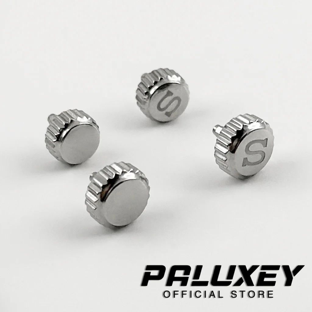 NH35 S Crown High Quality Log Case Crown S Crown Fit NH34 NH35 NH36 NH38 NH70 NH72 Watch Crown Stainless Steel