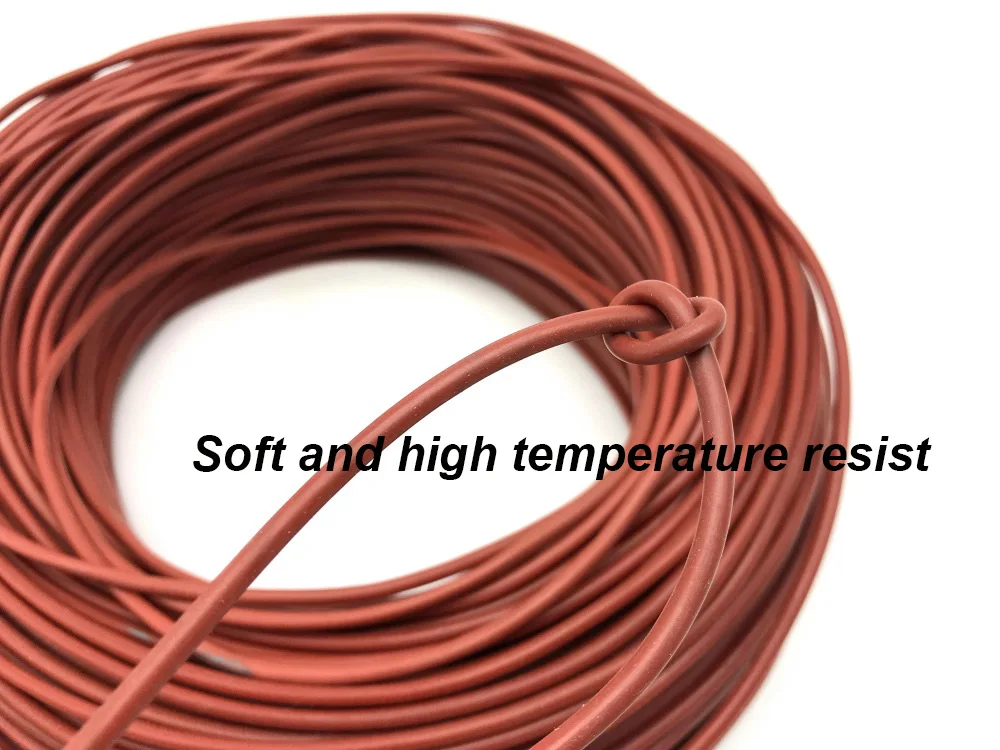 MINCO HEAT 10/20/50/100 Meters Infrared Warm Floor Cable 12K 33ohm/m Coil 3mm±0.2 Electric Carbon Heating Wires