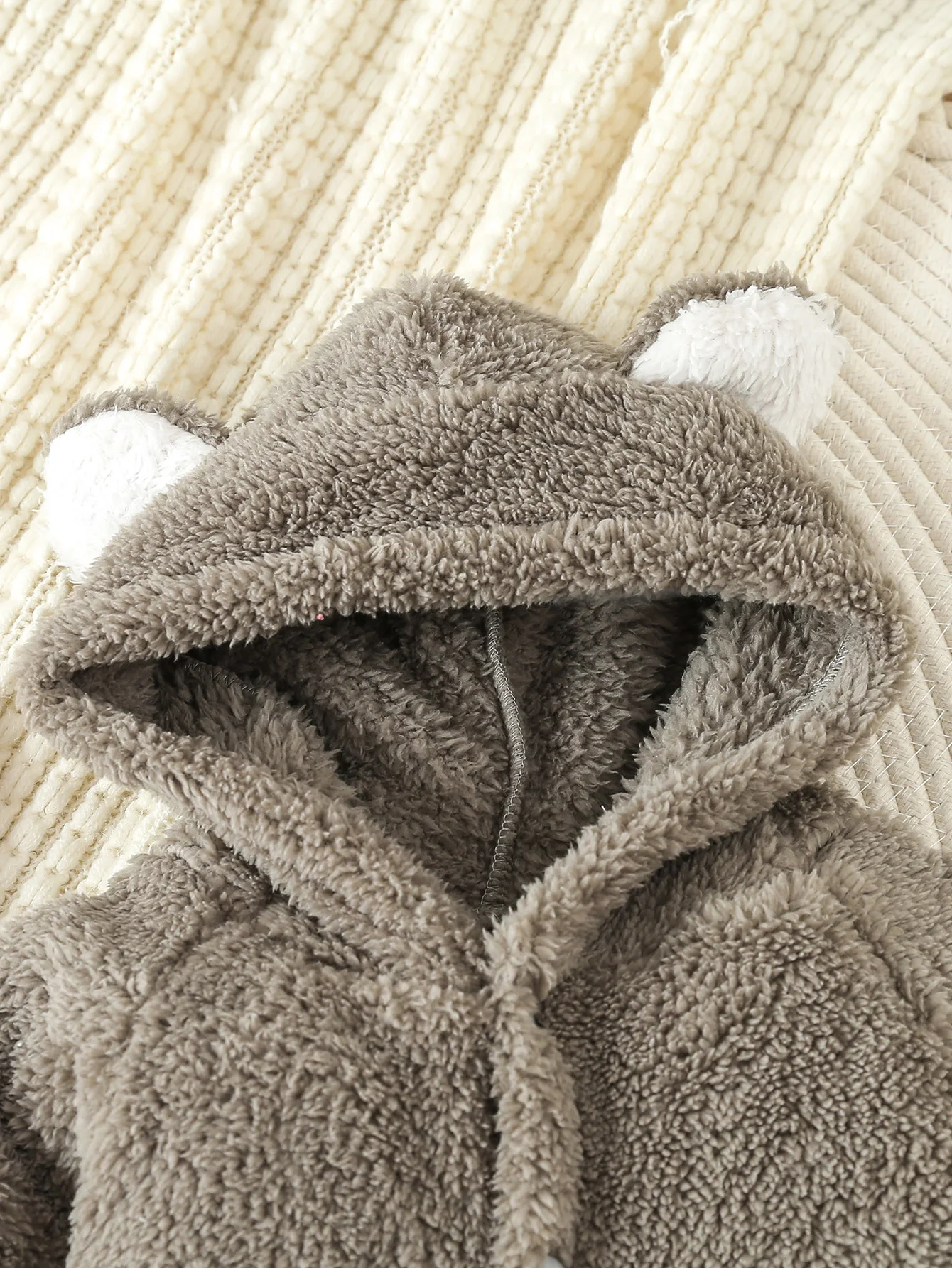 Newborn Baby Rompers Spring Autumn Warm Fleece Baby Boys Costume Baby Girls Clothing Animal Baby Pajamas Hooded Jumpsuits 0-1Y