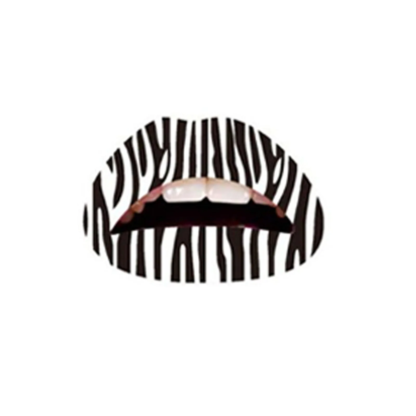 New Style Lip Tattoos Temporary Sticker, Eco Friendly Makeup Sticker Instant Art Sticker Transfer Makeup Tool Mix Style