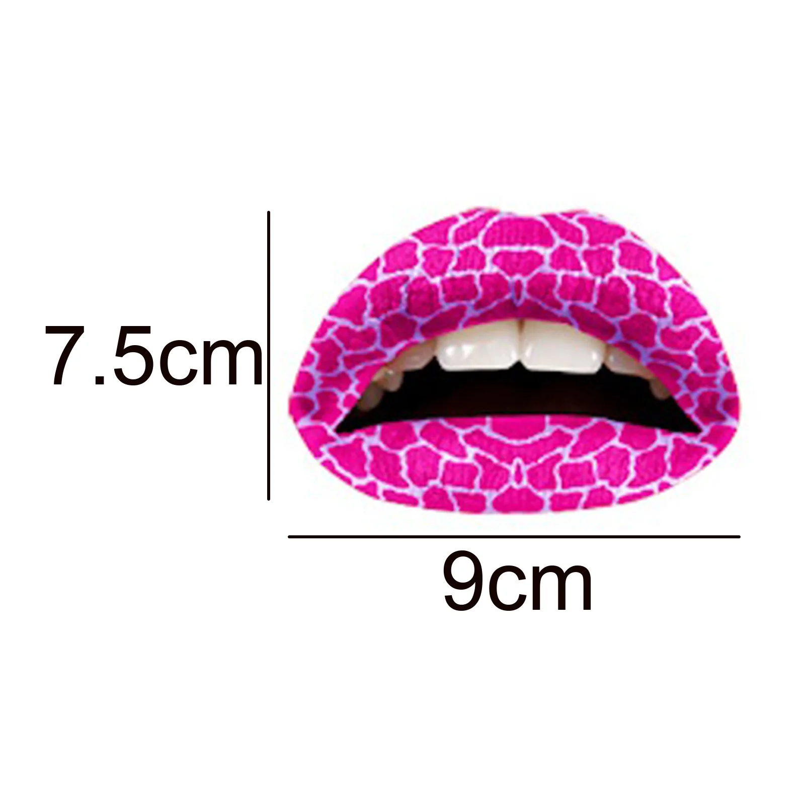 New Style Lip Tattoos Temporary Sticker, Eco Friendly Makeup Sticker Instant Art Sticker Transfer Makeup Tool Mix Style
