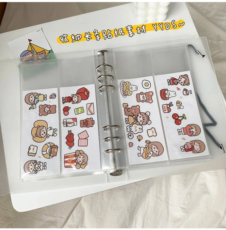 Yoofun A5 Binder Storage Collect Card Holder Book Journal Diary Agenda Planner Korean Idol Photo Organizer School Stationery