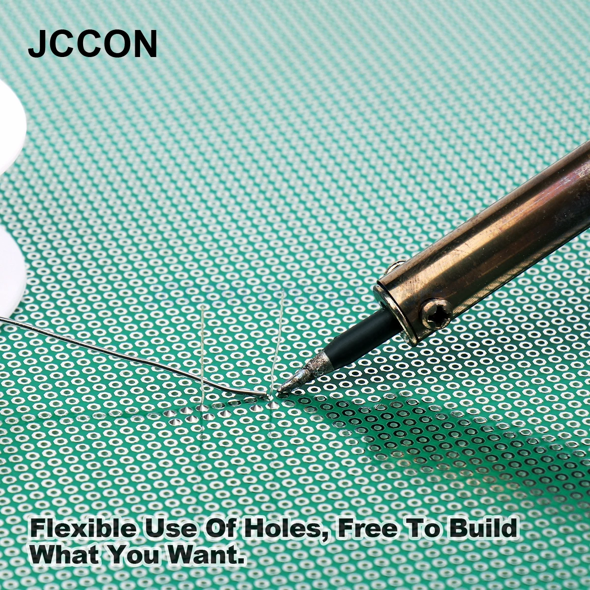 2Pcs PCB Prototype Board Circuit Universal Stripboard Prototyping Single Side 2x8 3x7 4x6 5x7 6x8 7x9 8x12 9x10 Soldering