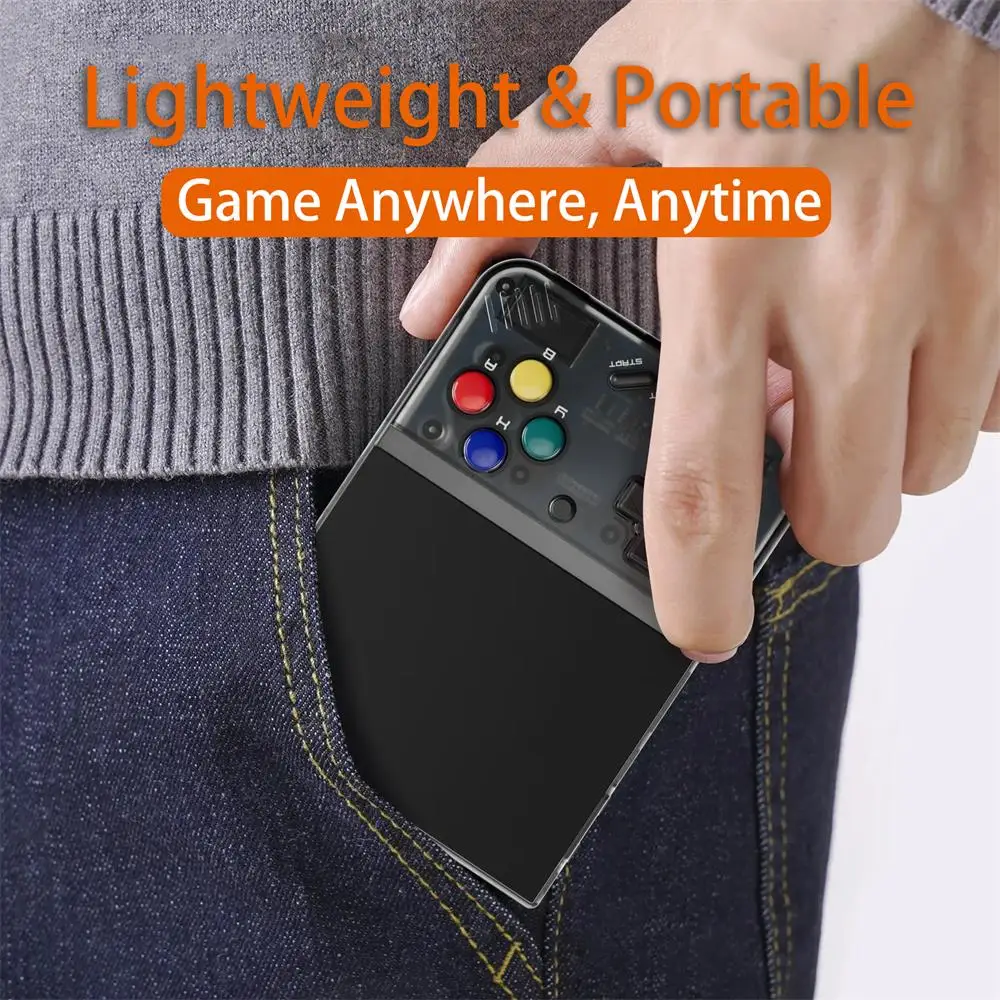 MIYOO Mini Plus Portable Retro Handheld Game Console 3.5-inch IPS HD Screen Children's Gift Linux System Classic Gaming Emulator
