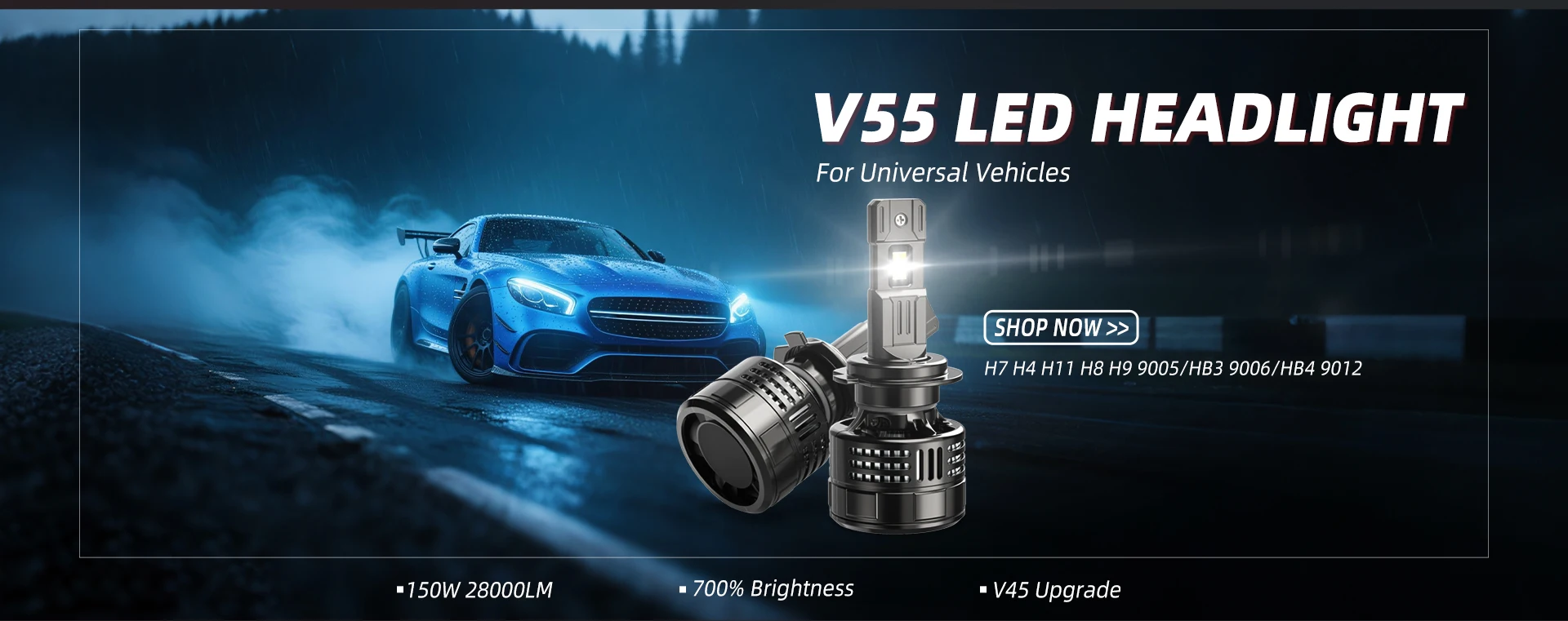 BEVINSEE D1S D3S LED Canbus D2S D5S D1R D2R D3R LED Headlight Bulbs 70W 6000K 7000LM Auto Xenon Bulbs Replacement Plug&Play 12V
