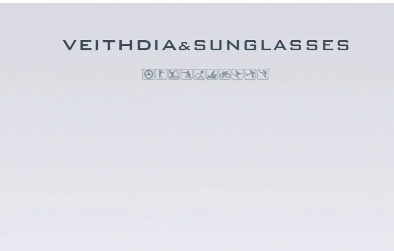 VEITHDIA Brand Designer Men's Sunglasses Aluminum Magnesium Polarized UV400 Sun Glasses Cycling Sports Male Outdoor Eyewear 6592