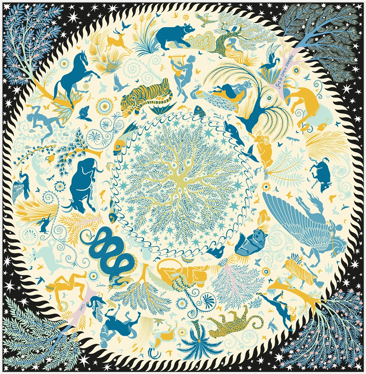 90cm Animal Horse Twill Silk Scarf Fashion Shawl Luxury Brand Square Scarf Women Hijab Bandana Foulard Neckerchief Head Scarves