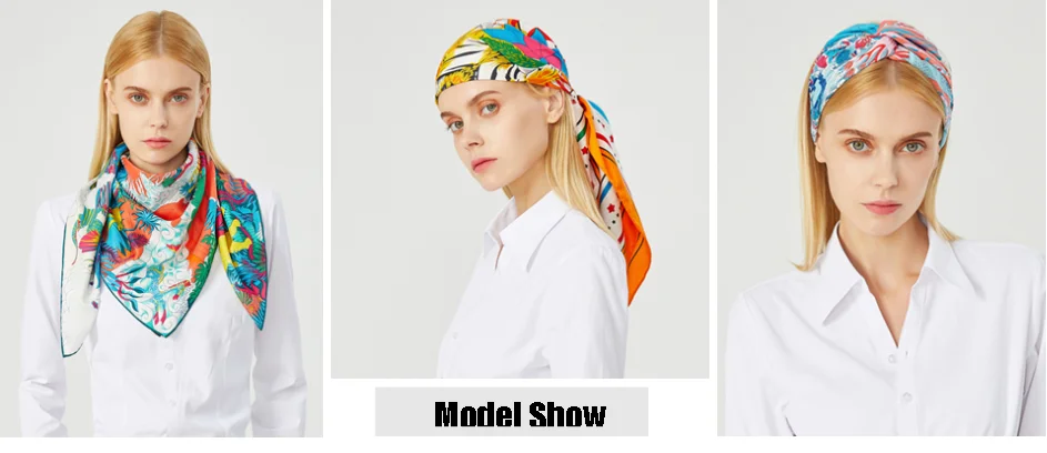 90cm Animal Horse Twill Silk Scarf Fashion Shawl Luxury Brand Square Scarf Women Hijab Bandana Foulard Neckerchief Head Scarves
