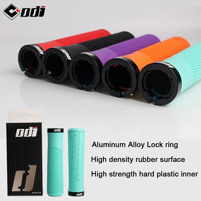 ODI Bike Handlebar Grips High Quality Mountain Bike Grips Non-slip Mtb Cuffs Shock Absorption Bike Handle Bicycle Accessories