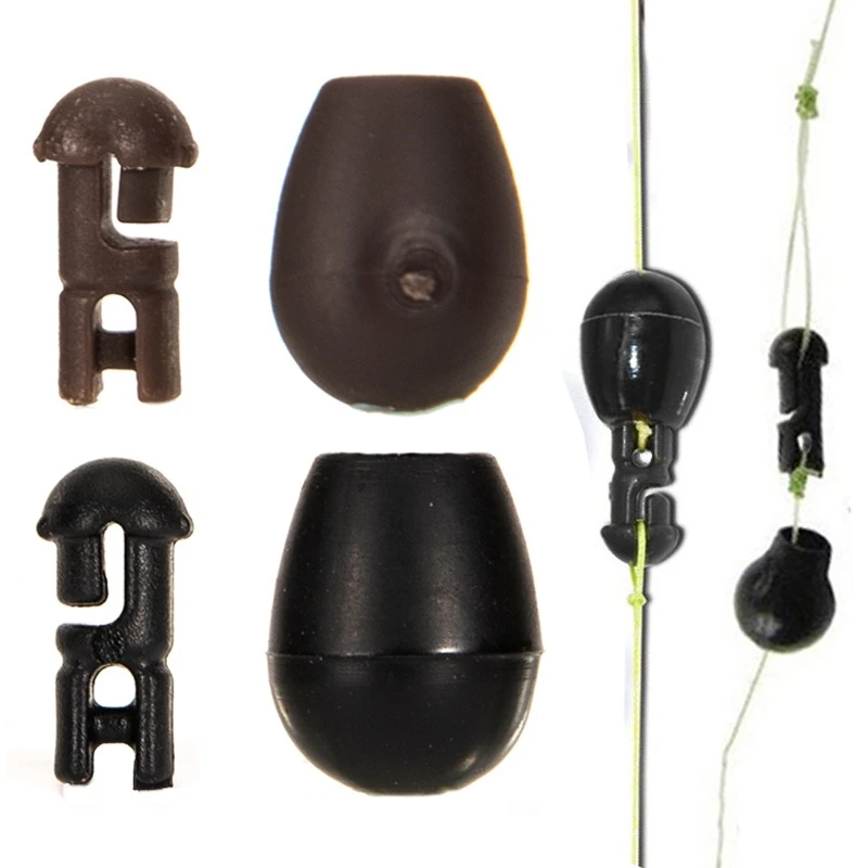 50PCS Beads Quick Change Carp Terminal Tackle Method Feeder Fishing Tools Connector Fish Tackles Pesca Iscas Accessories 2023