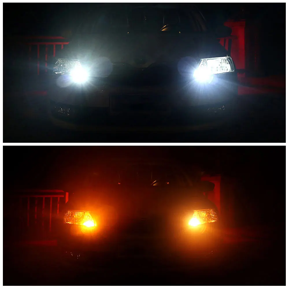 2PCS BA9S BAX9S BAY9S Led Bulbs 3030 Chip 10SMD T4W H6W Car Interior Reading Dome Lamps License Plate Light Auto Parking Lights
