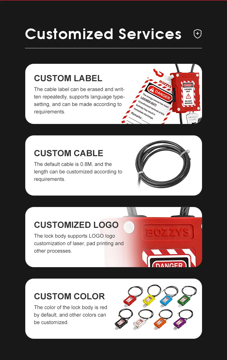 Adjustable Steel Cable Lock with 3 Keys Aluminum Alloy Padlock for Bicycle Locker Gate Toolbox Outdoor Equipment