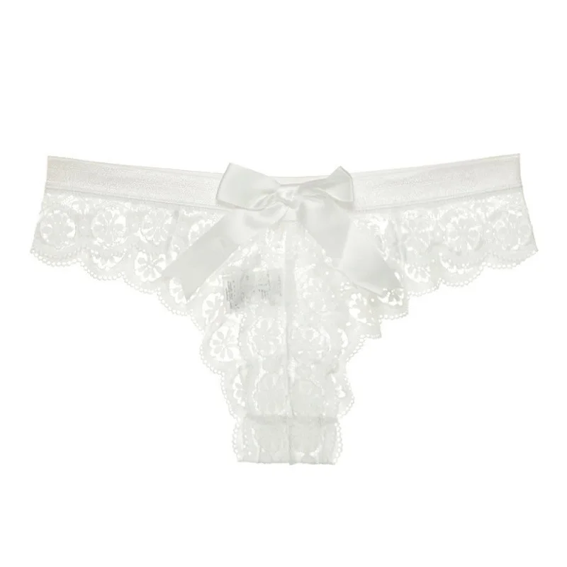 Sexy Lace Thong Women Butterfly Low Waist Panties Transparent Underwear Ladies Briefs Lingere Panty Underware Womens Lingerie