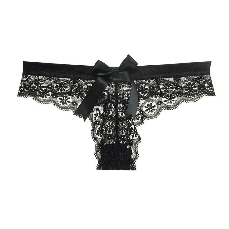 Sexy Lace Thong Women Butterfly Low Waist Panties Transparent Underwear Ladies Briefs Lingere Panty Underware Womens Lingerie