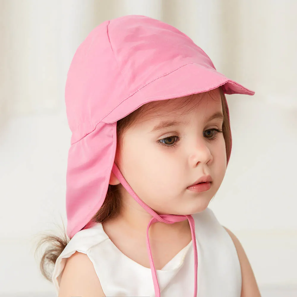 Baby Sun Hat Adjustable Summer Baby Cap for Boys Travel Beach S/L Baby Girl Hat Kids Infant Accessories Children Hats SPF 50+