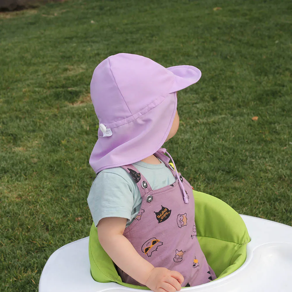 Baby Sun Hat Adjustable Summer Baby Cap for Boys Travel Beach S/L Baby Girl Hat Kids Infant Accessories Children Hats SPF 50+