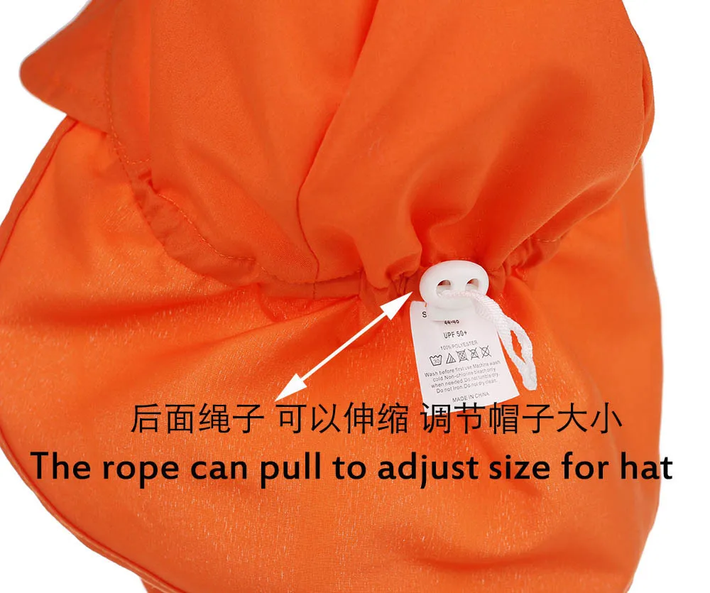 Baby Sun Hat Adjustable Summer Baby Cap for Boys Travel Beach S/L Baby Girl Hat Kids Infant Accessories Children Hats SPF 50+