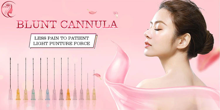 High Quality Korea Fine Micro Blunt Needle Canula 14G 90MM Blunt Tip Cannula Needle For Filler Hyaluronic