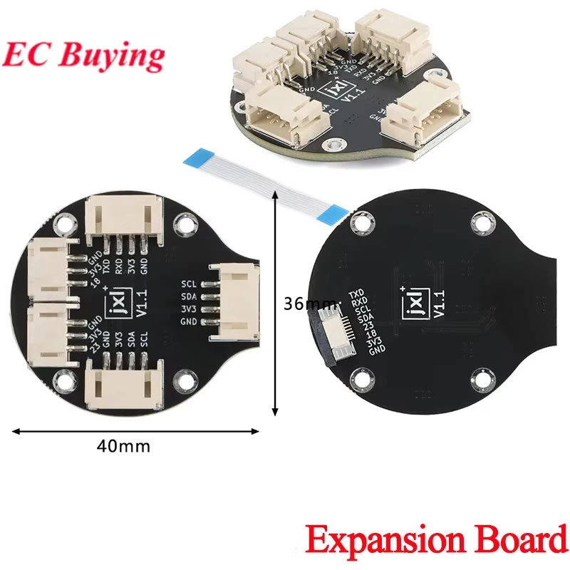 1.28 inch TFT Screen Display Module 1.28" IPS Round Colorful LCD Board GC9A01 Touch 240x240 SPI ESP32-S3 ESP32S3-N16R8 N16R16