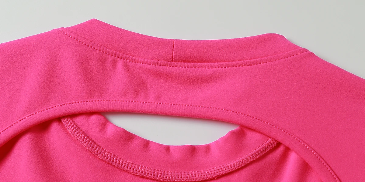 Hearuisavy Summer Sports Shirts Workout Tops Fitness Activewear Quick-Dry Yoga Clothes Sport Crop Tops Backless Gym Top Women