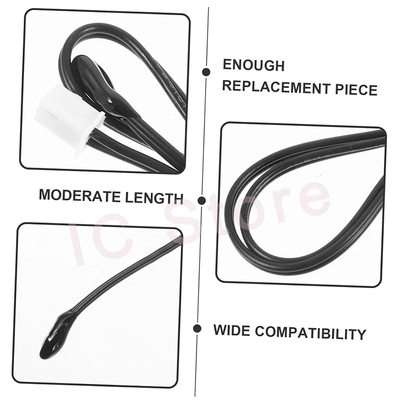 10PCS Universal Air Conditioning Temperature Sensor Rubber Copper Head 5k 10K 15k 20K 25K 50K Solar Electric Water Heater Sensor